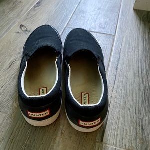 Hunter Canvas Sneakers Slip-On